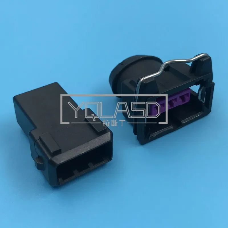 

1 Set 3 Way 443906233 828840-1 Stepping Motor Idling Engine Plug AC Assembly Electrical Wire Socket For Bosch EV1 Car Connector