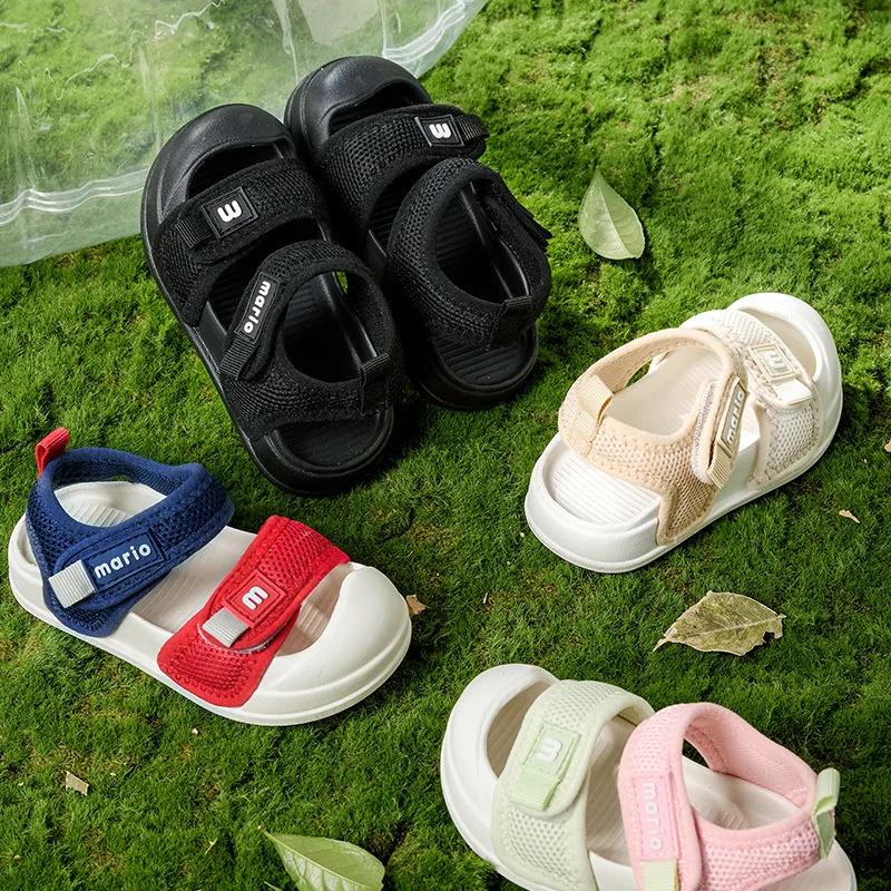 Kids Garden Shoes 2026 New Closed Toe Kids Sandals Summer Beach Sports Shoes Non Slip Light Casual Toddler Sandals Boys Girls
