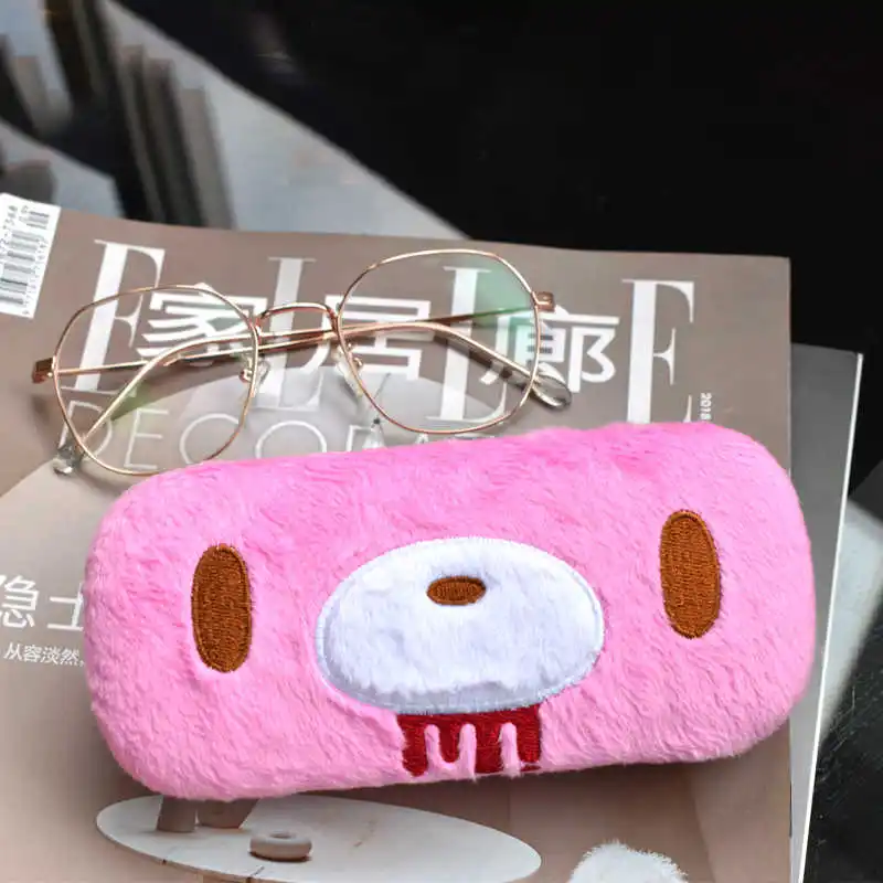 Cute Gloomy Bear Glasses Box Kawaii Glasses Case Cartoon Anime Eyeglass Case Spectacle Cases Lovers Gifts