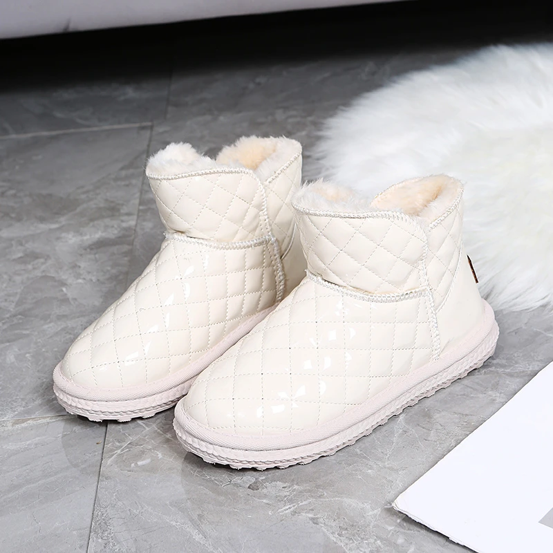 Women\'s snow boots winter warm plush boots women\'s winter casual shoes women\'s ankle boots platform shoes