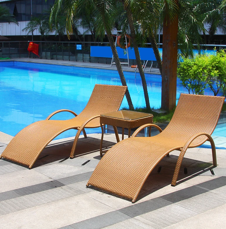 Moon Chair Practical Durable Portable Patio Garden Beach Pool Villa Sundeck Chair