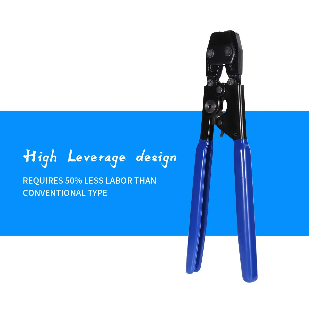 Tpaitlss Pliers PEX Cinch Crimp Crimper Crimping TOOL for Hose Clamps Sizes From pucellas