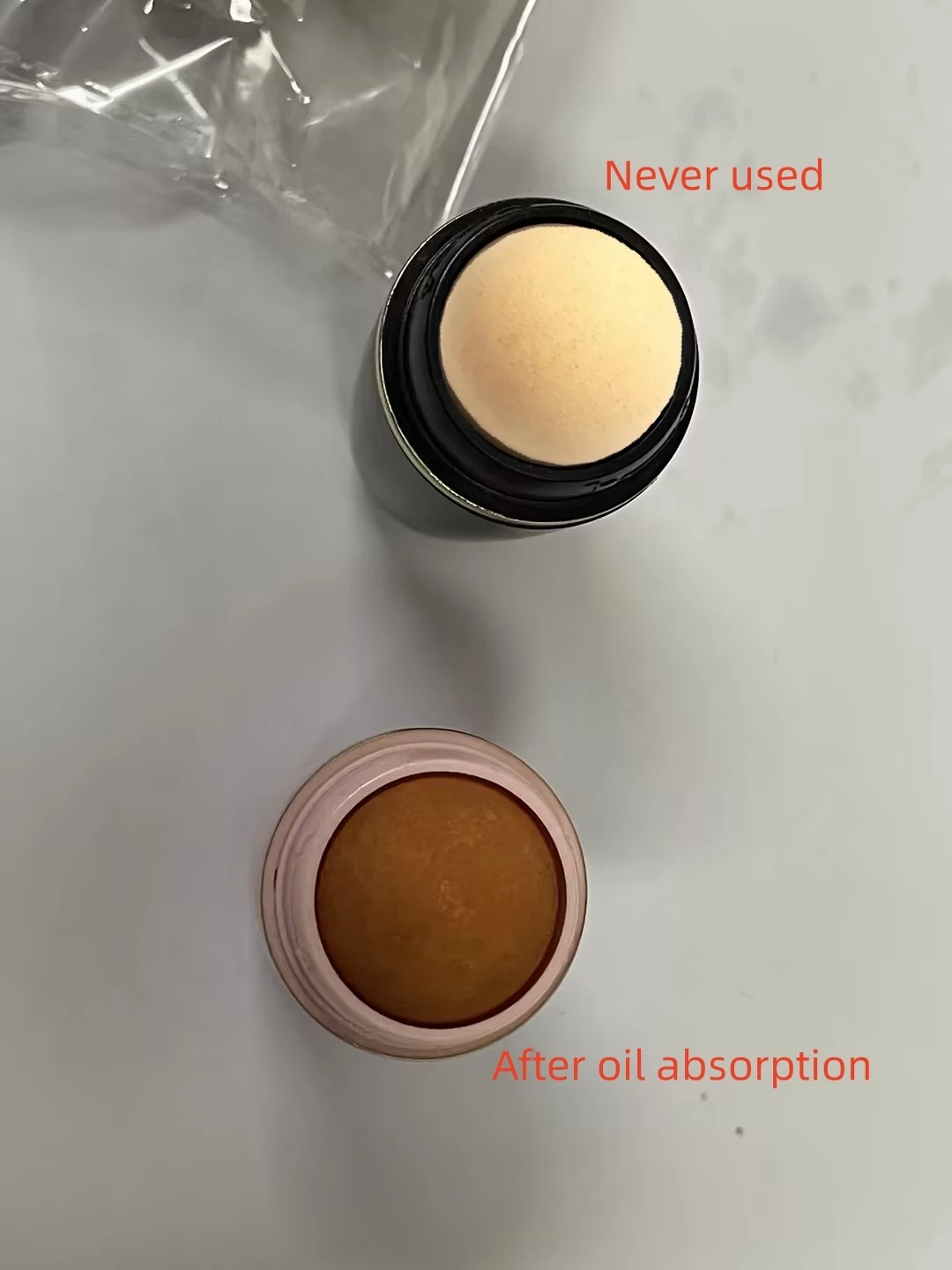 Face Oil Absorbing Roller Natural Volcanic Stone Massage Body Stick Makeup Face Skin Care Tool Facial Pores Cleaning Oil Roller