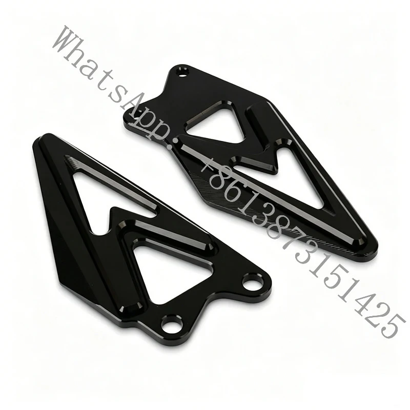 Suitable ZX-6R ZX6R 2019 2020 2021 2022 2023 2024 2025 Motorcycle Footrest Heel Guard Cove Rearsets Foot Rest Peg P