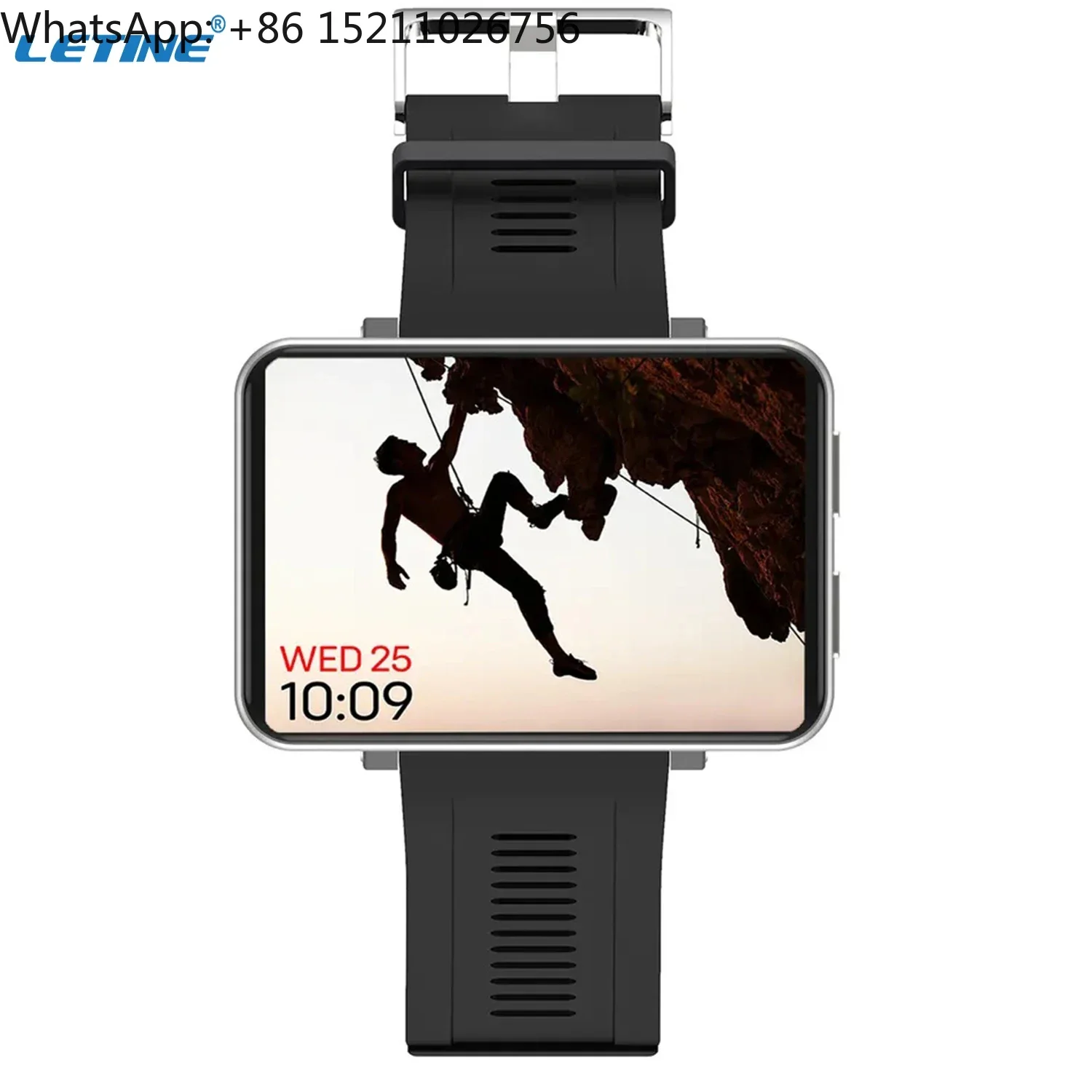 Customized  Watches  4G SIM Card  2.86 Inch DM100 Smart Watch Equipped with Heart Rate Sensor