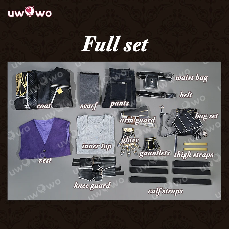 UWOWO Collab Series: Gustave Expedition Default Outfit Game Expedition Gustave أزياء تنكرية S-2XL أزياء الهالوين