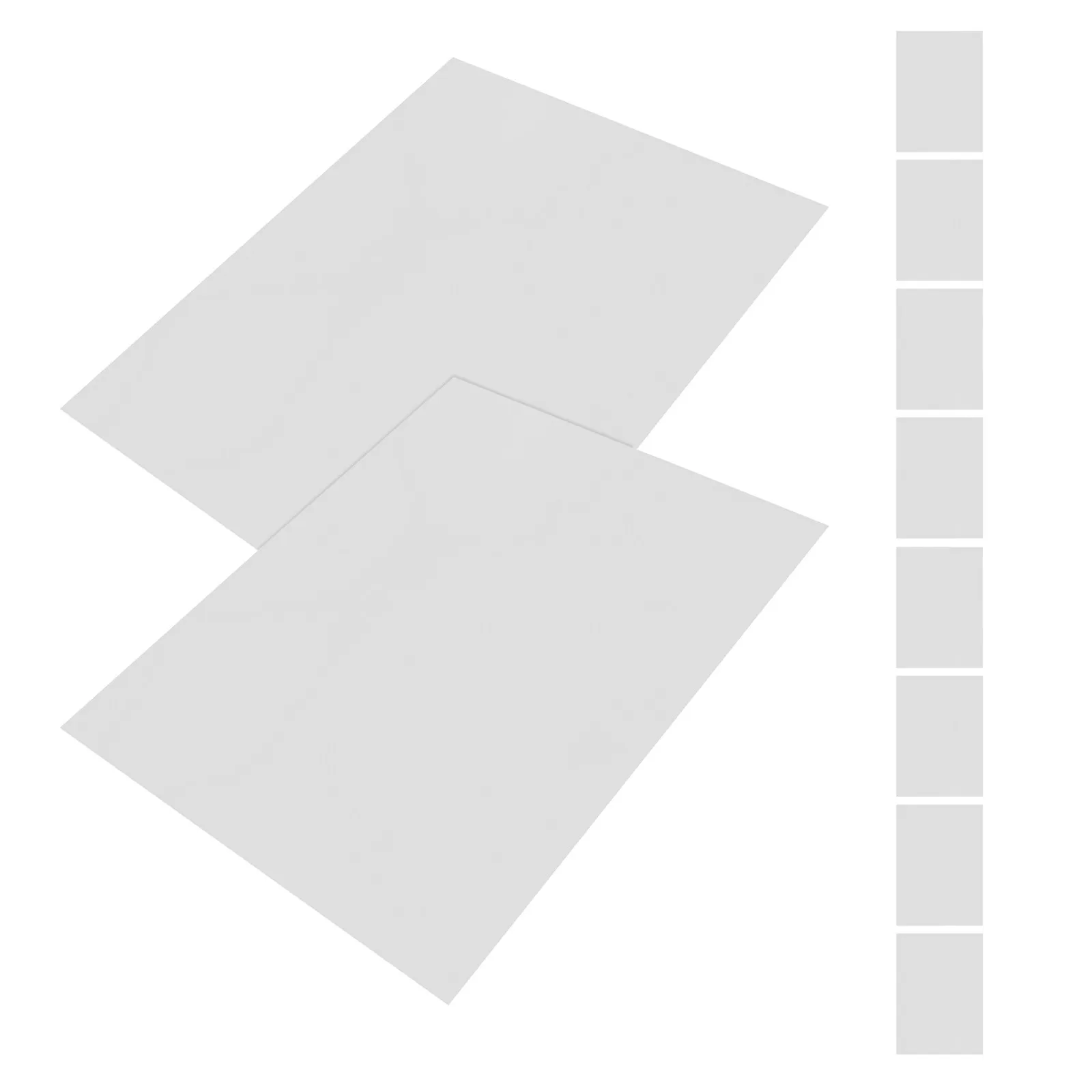 

10Pcs Clear PVC Window Sheets Micro Landscape Doors and Windows 15.75x11.8 Flexible Plastic Panes for Architectural Miniature