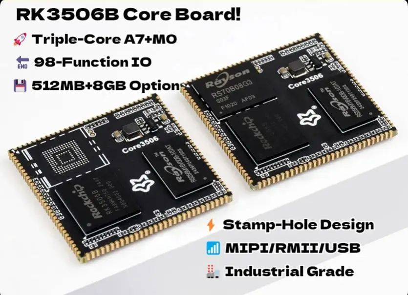 Rockchip RK3506B Co…