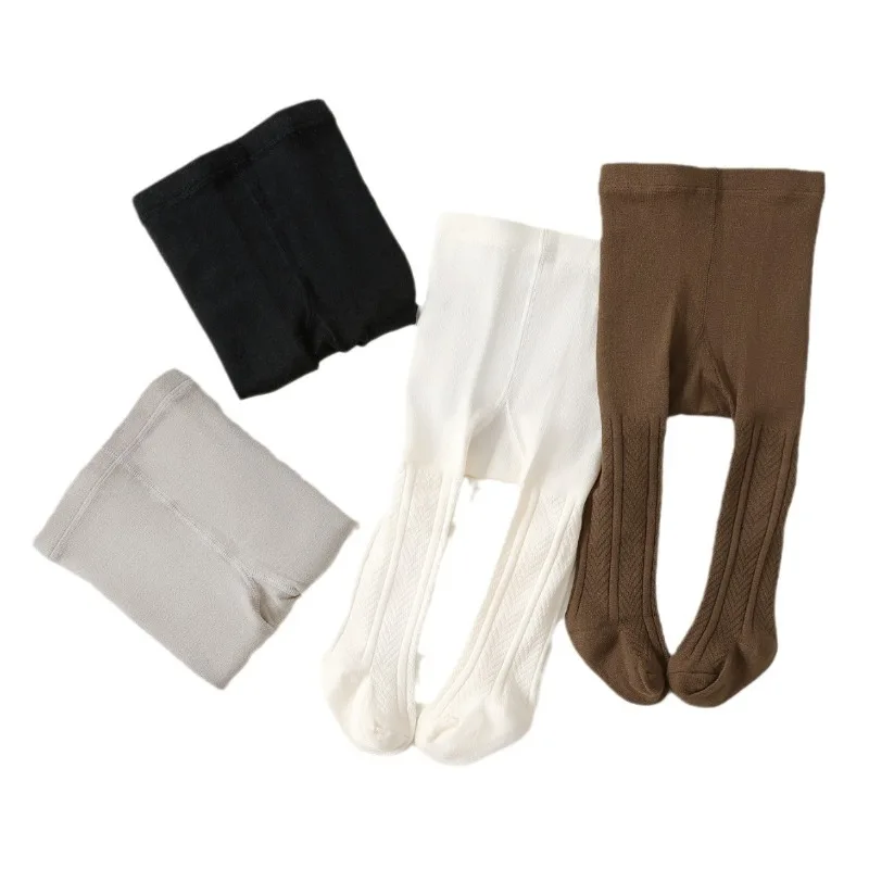  2025 طفل الفتيات ارتداءها الجوارب محبوك طماق الشتاء السراويل الضيقة العصرية الرضع نيسيي القدمين رومبير الخريف الشتاء #6