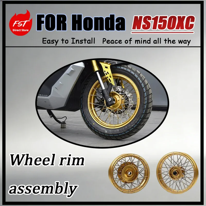 For Honda NS150XC Retro-Spoke Wheel Hub Modification Kit Complete Front And Rear Aluminum Alloy Wheel Assembly Set Motorcycle