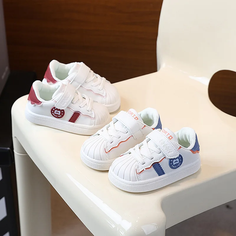 

Kids Casual Shoes Sneakers Boys Sport Breathable Tennis Sneaker Baby Children Girls Shoes Spring Fashion White Flat Running Shoe
