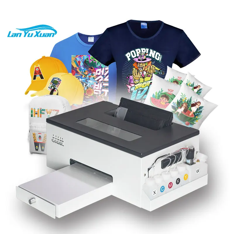 Latest Technology Auplex A4 White Ink DTF Printer and Oven All In One for Tshirt