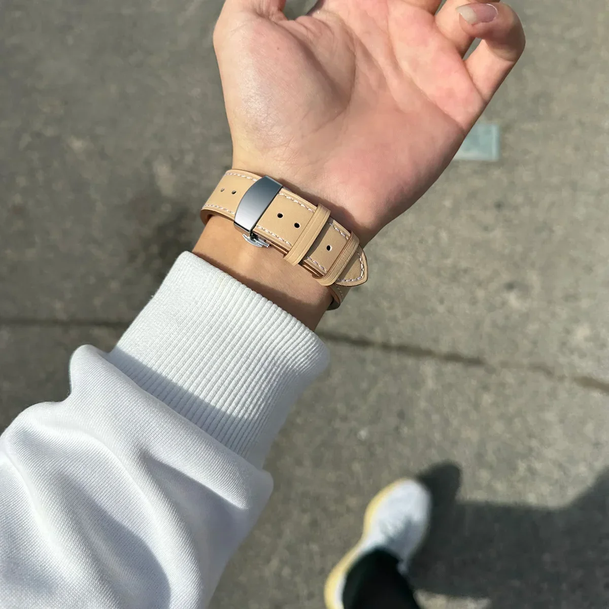 حزام جلدي لفرقة أبل ، 45 ، 41 ، 44 ، 40 ، 42 ساعة ، الترا 2 ، 49 ، سوار ، سلسلة آي واتش 10 ، 9 ، 8 ، 7 ، SE, 6, 9