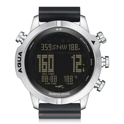 Men's Outdoor Sports Waterproof Intelligent Diving Computer Watch Height Pressure Compass Temperature Electronic Watch