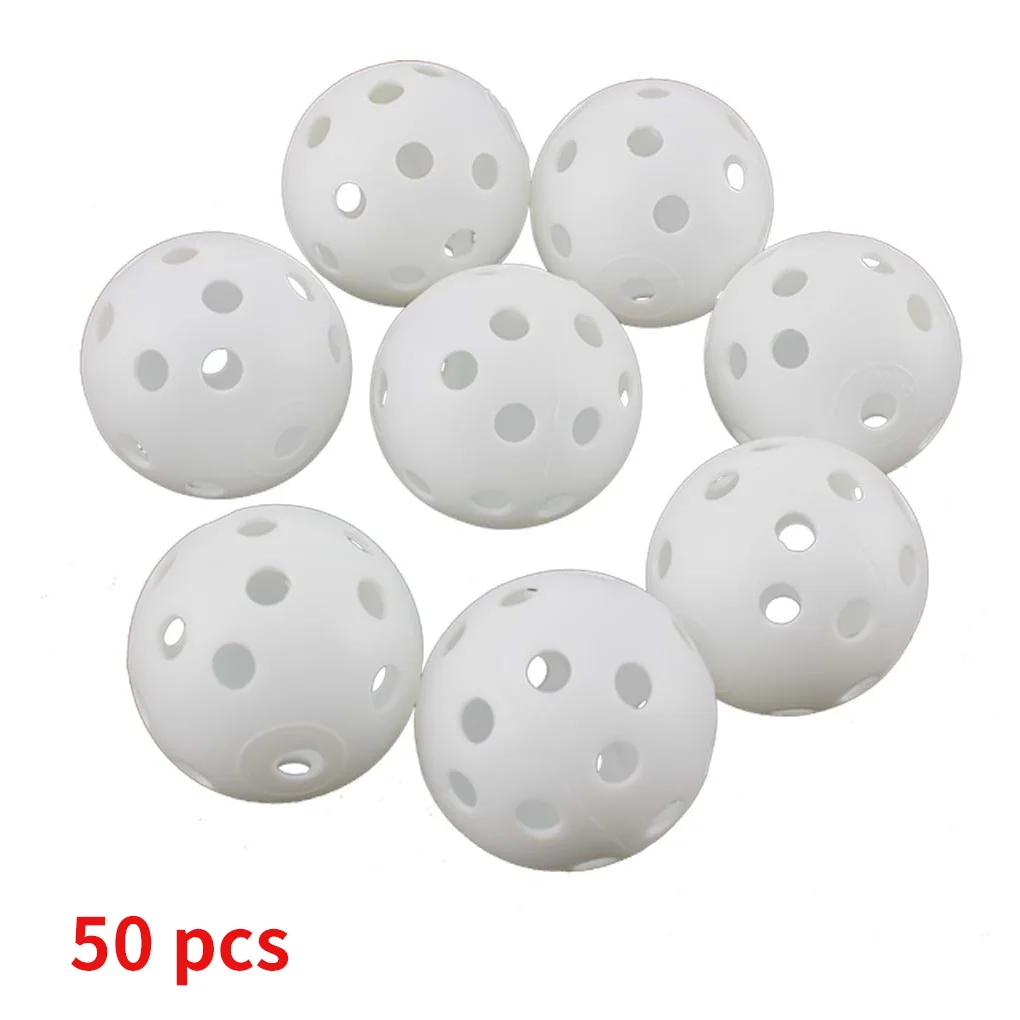 Palla da allenamento per golf indoor cava elastica da 50 pezzi 26 fori per bambini