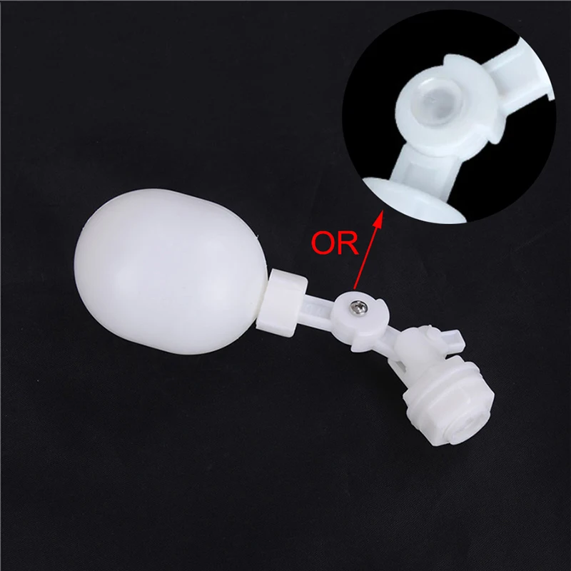 

1PC 3/8" Adjustable Mini Plastic Float Valve Ball Aquarium Control Safety Check Switch for Water Tower Tank