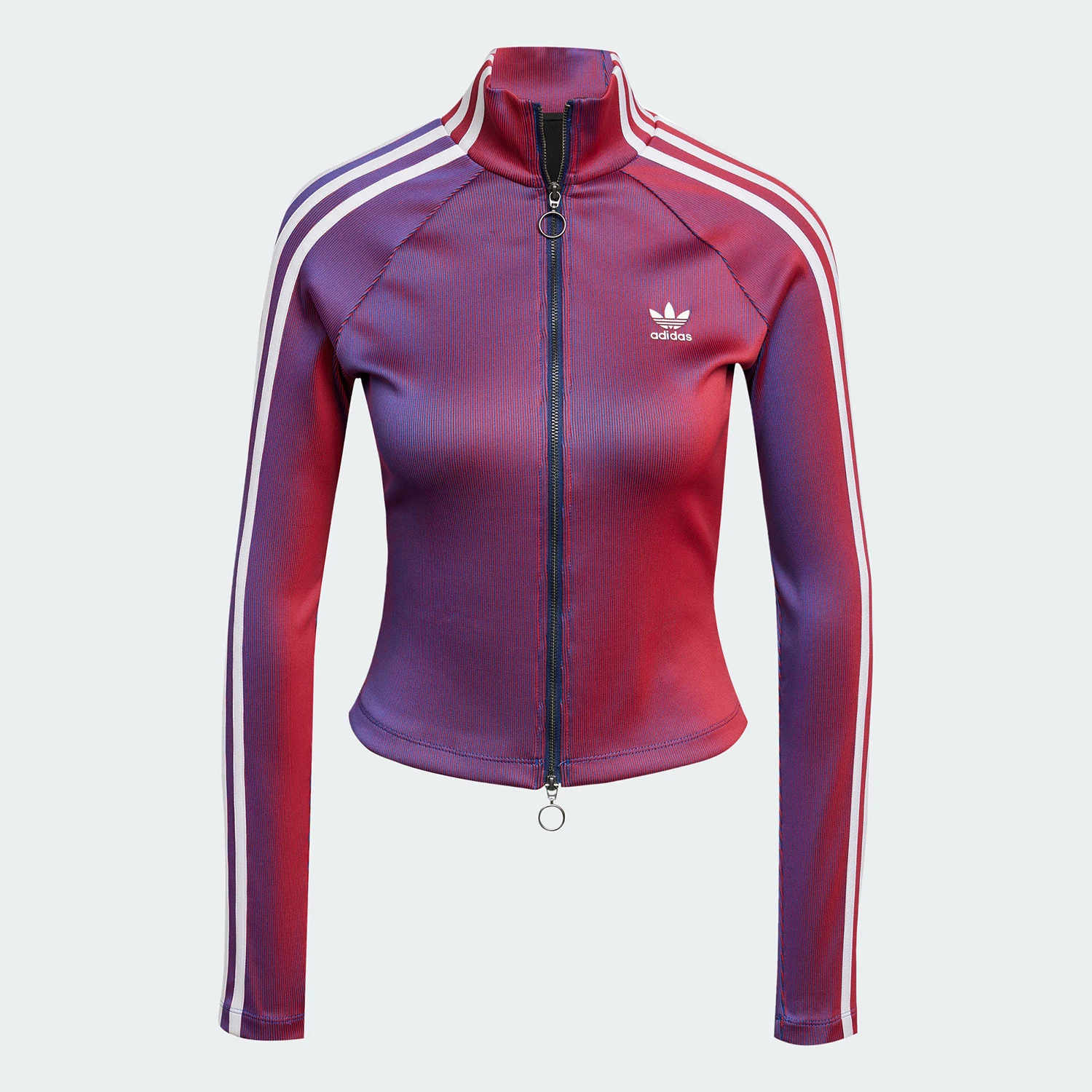 

Adidas genuine Superstar New Women's Zip Stand Collar Fashion Jacket JW9744