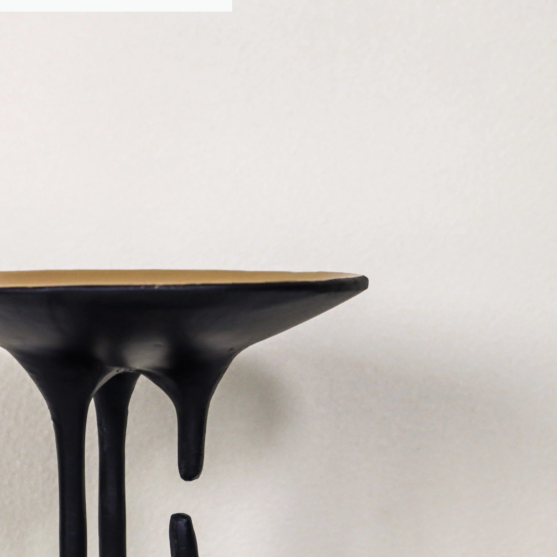 Resin Tray Hollow Hanging Water Drop Candlestick Candelabrum Candle Desktop Storage Container Home Decoration