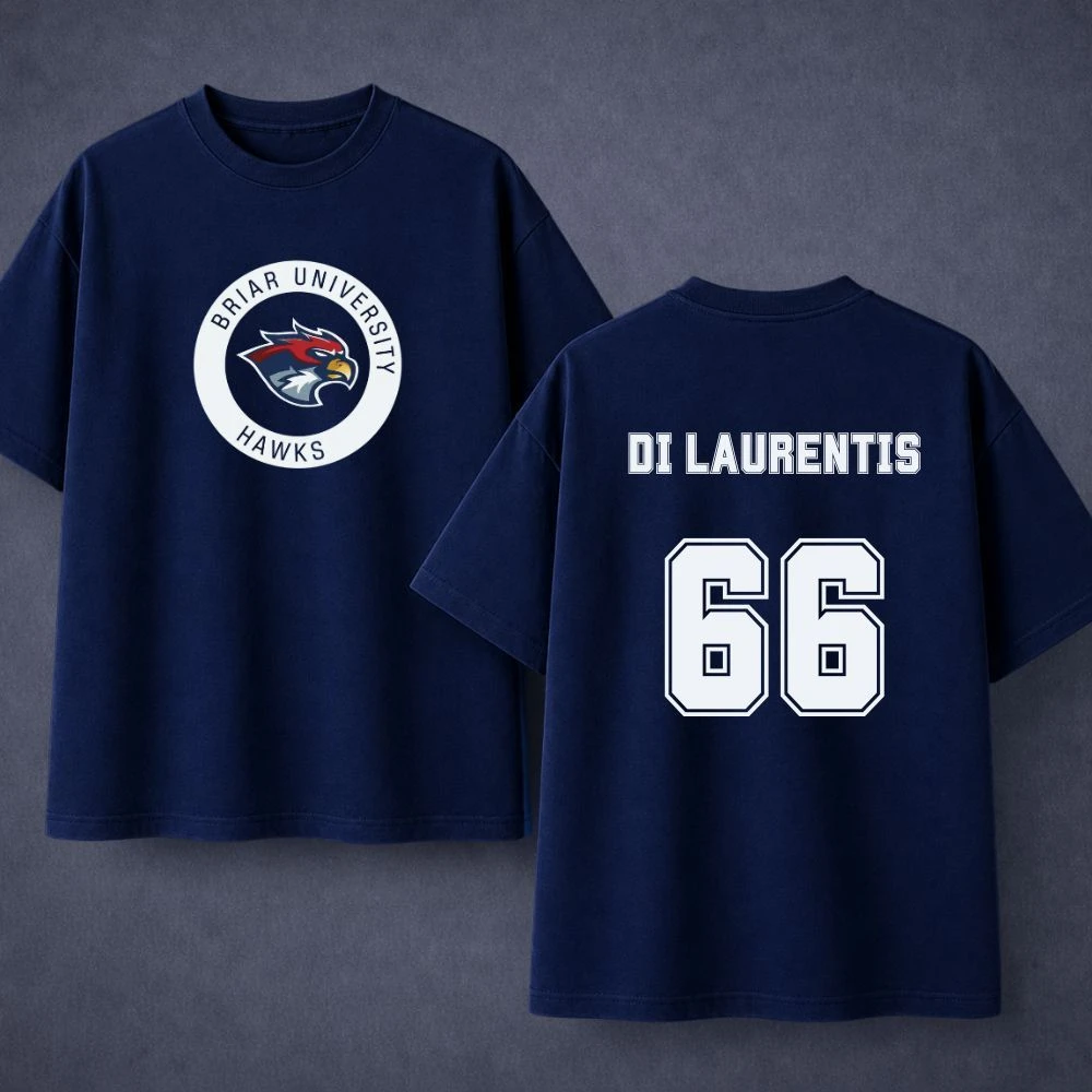 camiseta-unissex-com-nome-e-numero-off-campus-briar-university-jersey-graham-44-22-di-laurentis-66-tucker46-manga-curta