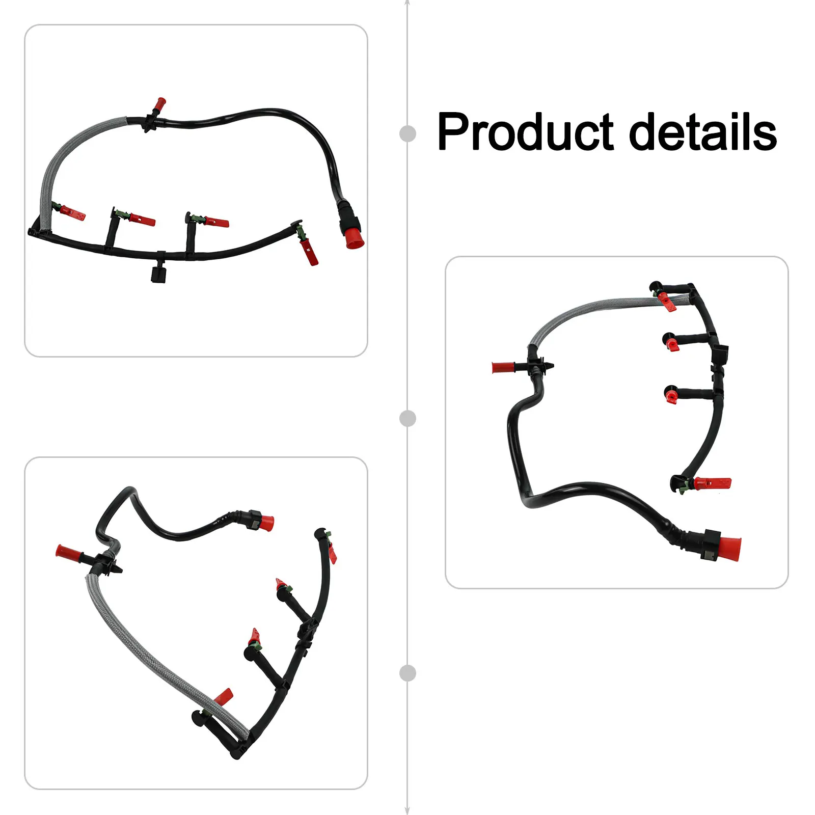 

Engine Repair Fuel Injector Pipe TDCI Injector Pipe Brand New Part Easy To Install High Reliability OEM BB3Q9K022BH