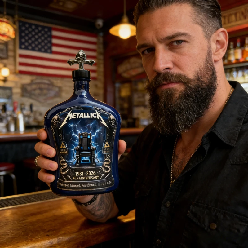 Metallica 45e verjaardag whisk - Glass Decanter Whiskey recensie en prijs