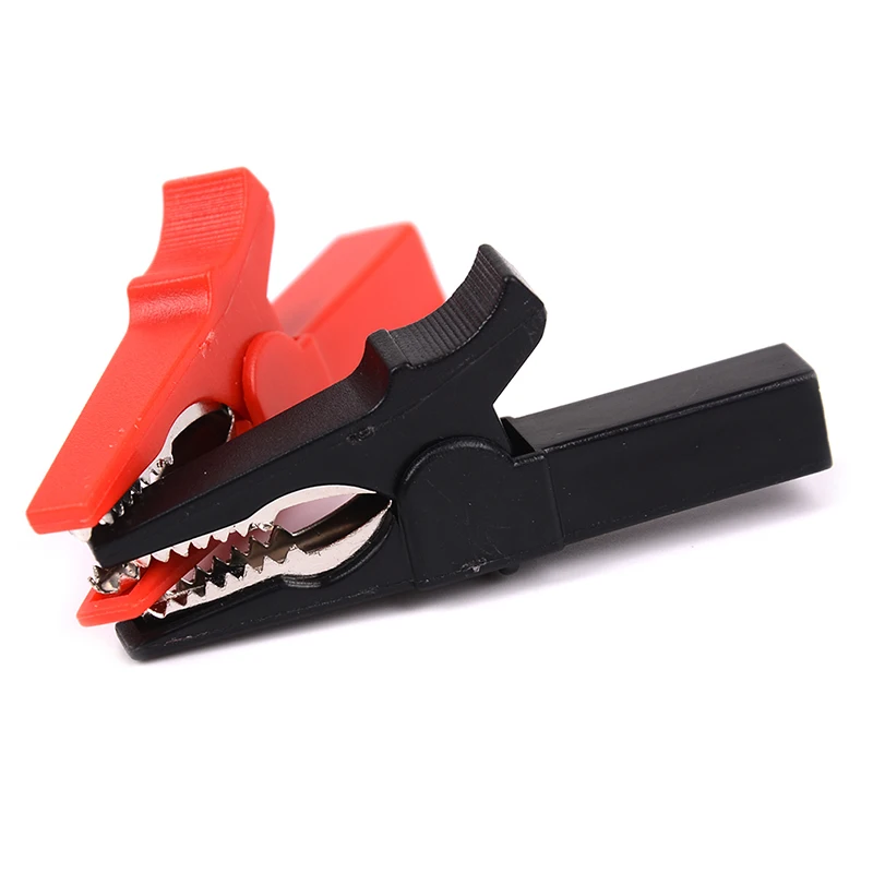 4Pcs/Set Alligator Clip + Banana Plug Test Probe With 4mm Banana Plug Cable Clips Red + Black Stonego Test Accessories