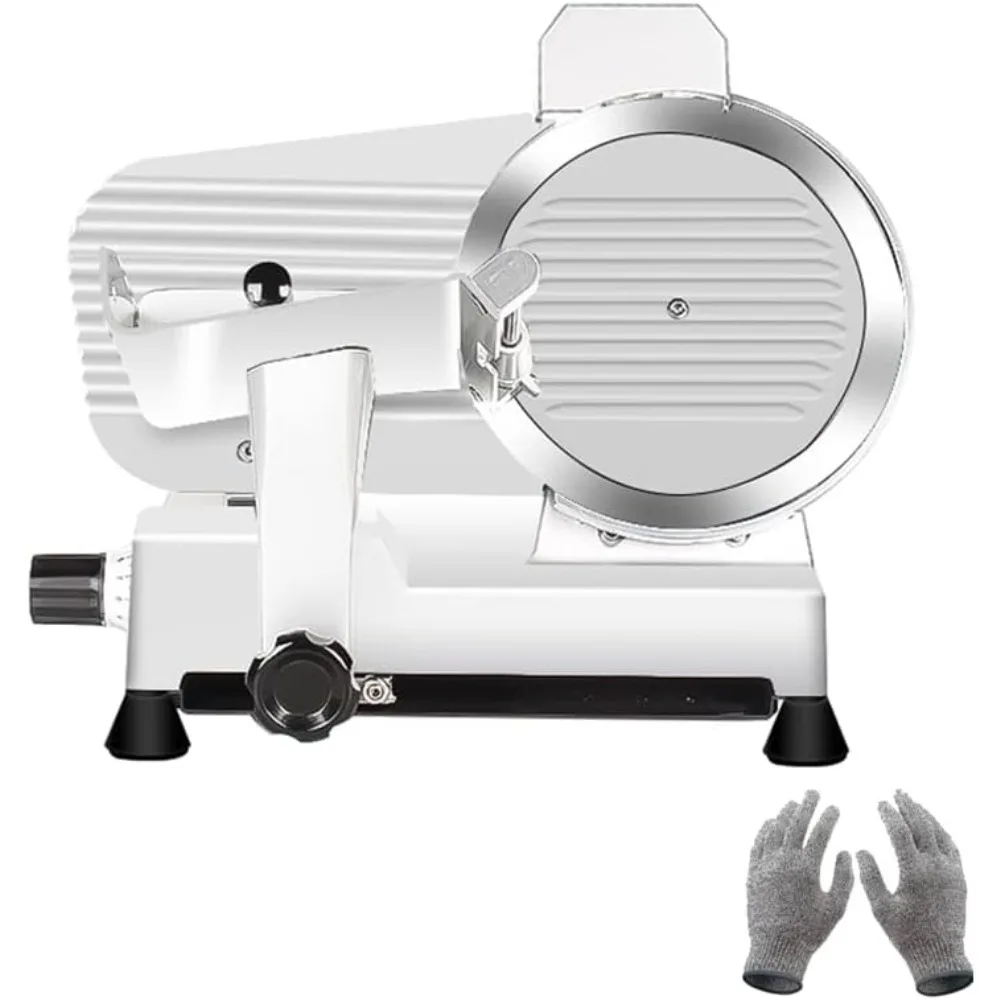 

Steel Blade Home and for Commercial Meat Slicer Stainless Steel Semi-Auto bread slicer, Cheese Food Electric Deli Slicer