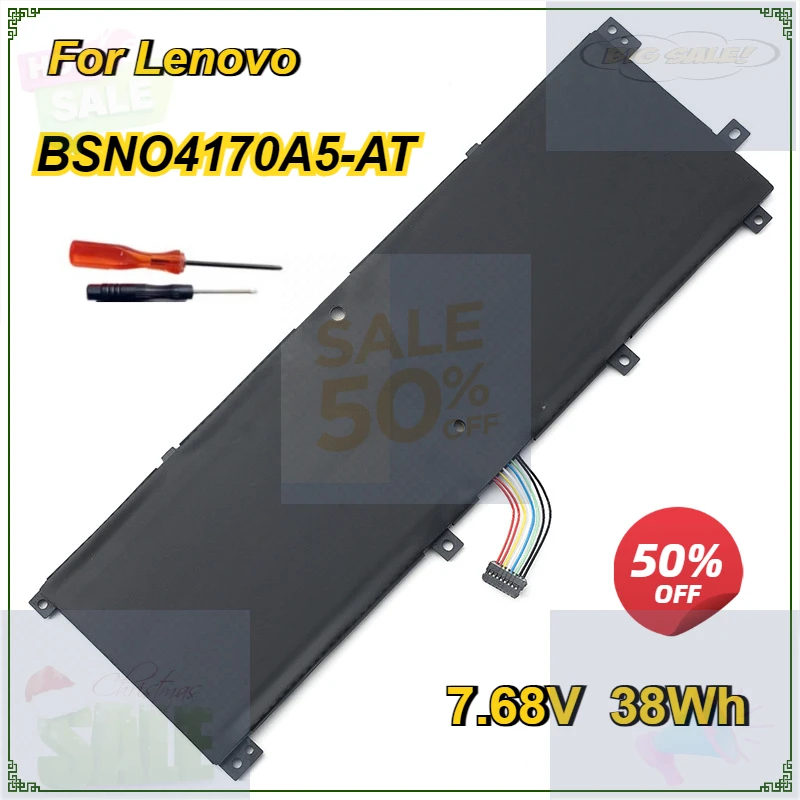 

Новая батарея для ноутбука Lenovo IdeaPad MIIX 510 510-12ISK Pro 520-12IKB BSNO4170A5-AT 5B10L68713 7.68V 38Wh