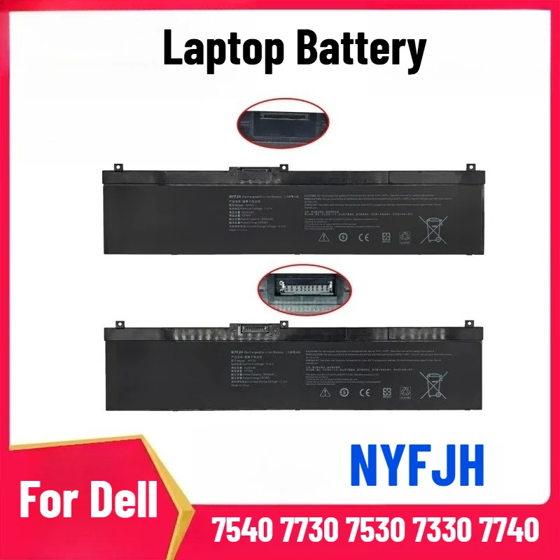 

Laptop Battery for Dell Precision 7540 7730 7530 7330 7740 NYFJH