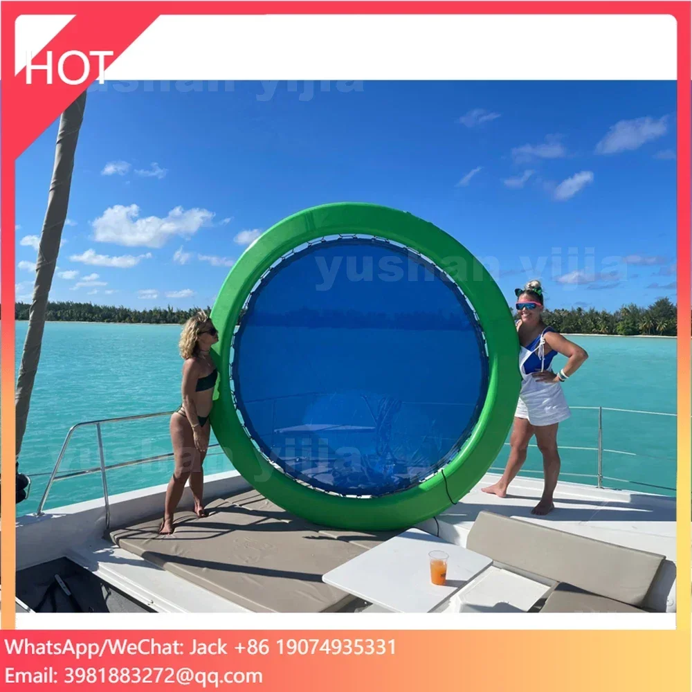 Inflatable Durable Tanning Pool Water Hammock Inflatable Sunchill Float for Swimming Pool