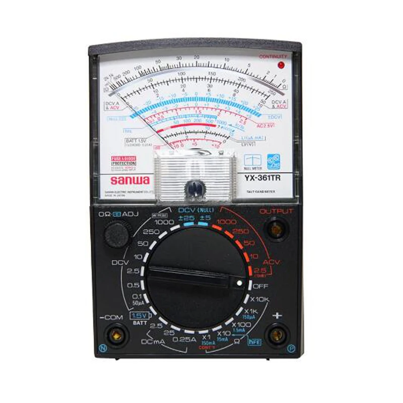 2026 SANWA YX-361TR Analogue  Multimeter Wide Measurement Range
