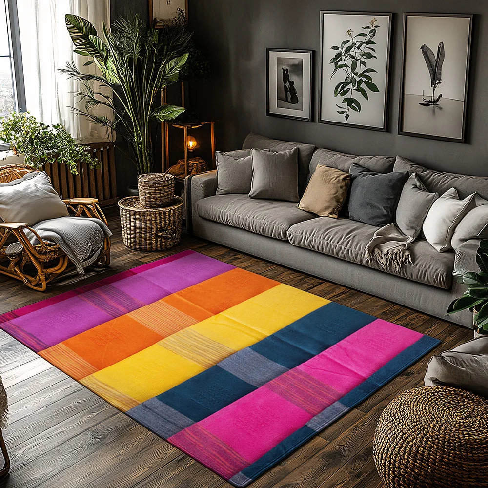 

Роскошный пушистый ковер для дома и улицы, современный абстрактный ковер для гостиной, спальни, домашнего декора, напольный коврик, нескользящий, моющийся, уютный Chi