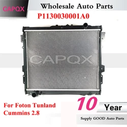 CAPQX P1130030001A0 Engine Water Tank Radiator For Foton Tunland Cummins 2.8 Cooling Water Tank Radiator
