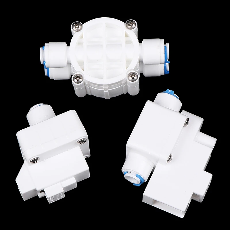 4 Way RO Auto Shut-Off Valve Switch 1/4\