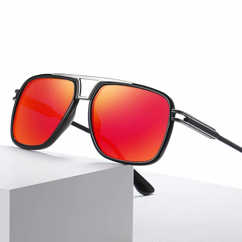 Metal UV400 Myopia Sunglasses Men Polarized Fashion Anti Glare Driving Nearsighted Sunglasses With Diopters 0 -0.5 -0.75 To -6.0