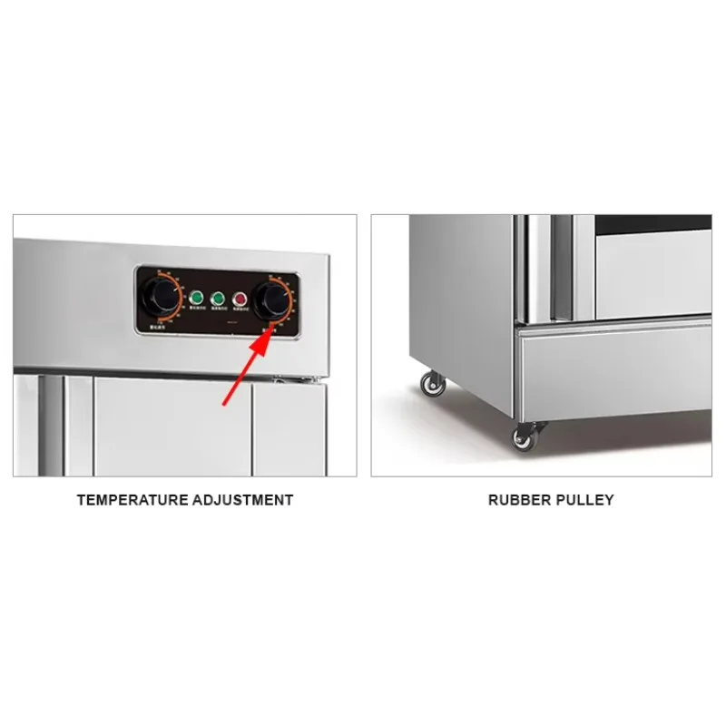 ตู้อบแป้งไฟฟ้ารุ่นใหม่ ขายดี สำหรับการหมักแป้งพิซซ่า สำหรับร้านอาหาร แรงดันไฟฟ้า 220V