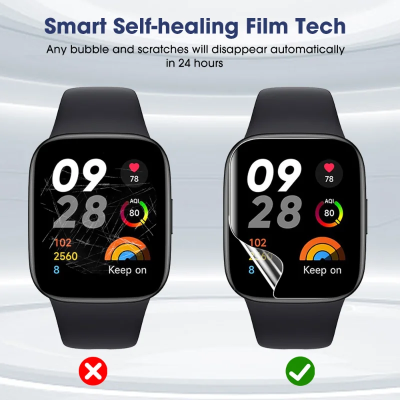 Pellicola protettiva morbida in idrogel per Xiaomi Mi Watch Color Lite 2019 pellicola salvaschermo per Redmi Watch 2 3 Lite Active Poco Watch