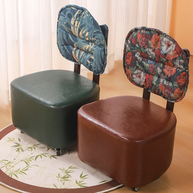 pulley-yo-stool-sofa-chair-universal-wheel-small-stool-high-foot-home-living-room-leisure-chair