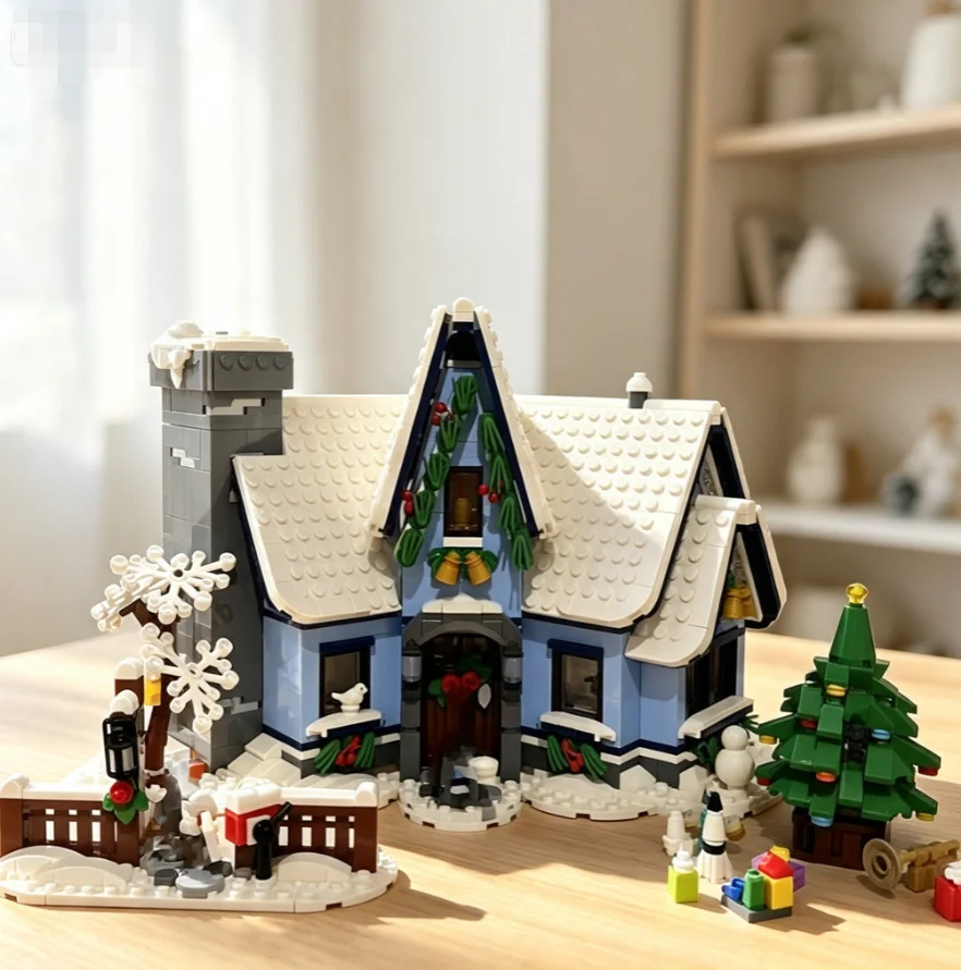 grande-vente-creative-le-pere-noel-est-arrive-et-a-visite-la-maison-du-village-hivernal-jouets-de-construction-pour-cadeaux-de-noel