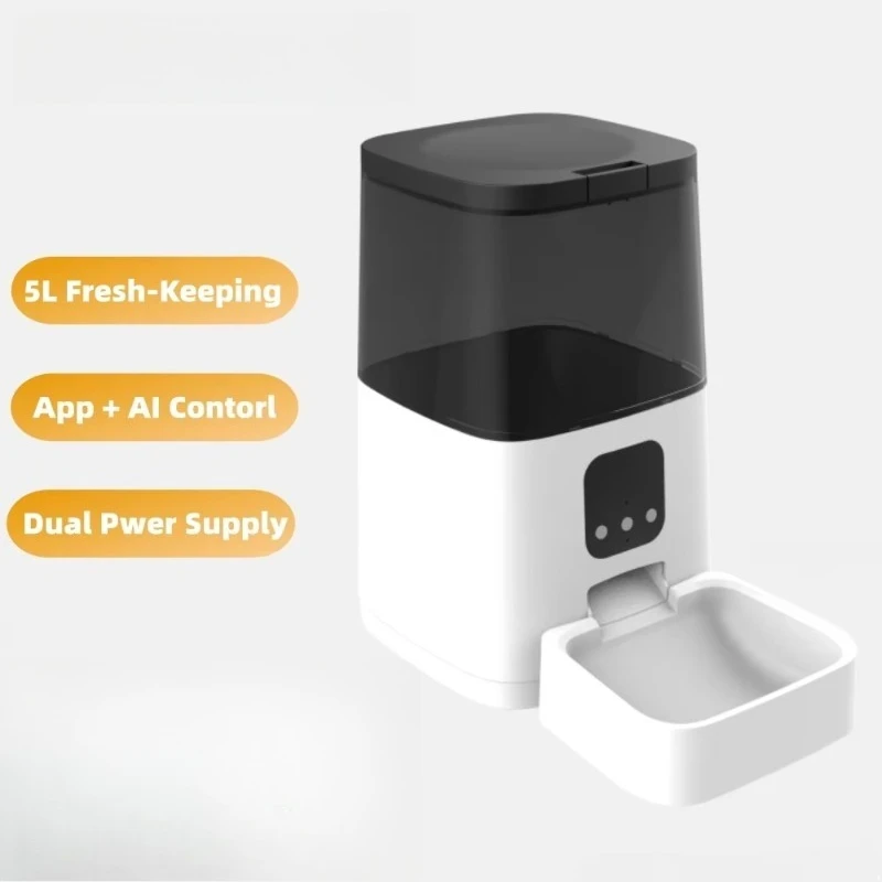 Automatic Pet Food Feeder Best Selling Smart Dog Cat Food Pet Feeder Scheduled Feeding While Away Smart Pet Feeder