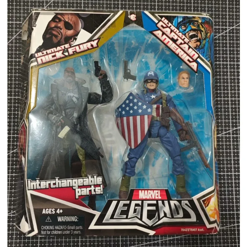 

New Original Hasbro Marvel Legends Series CAPTAIN AMERICA Action Figure Model Toy Birthday Gift Collection