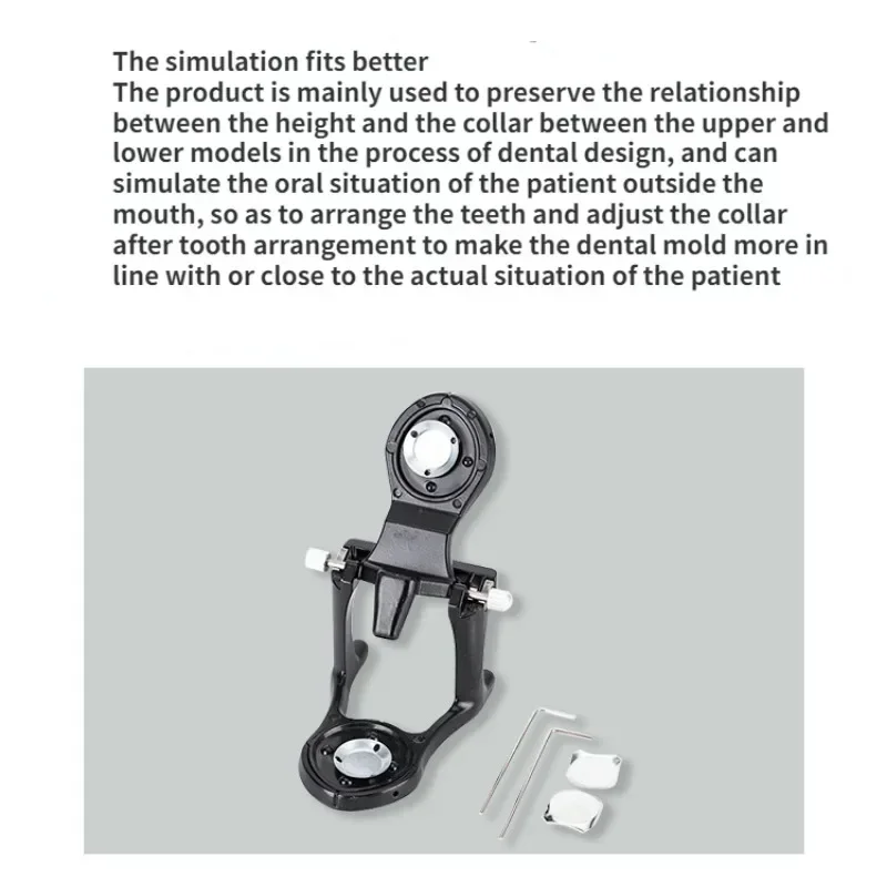 Técnico dentário grande/pequeno ímã articulador suporte magnético combinado laboratório mecânico mordida chine tipo b quadro modelos dentários novo