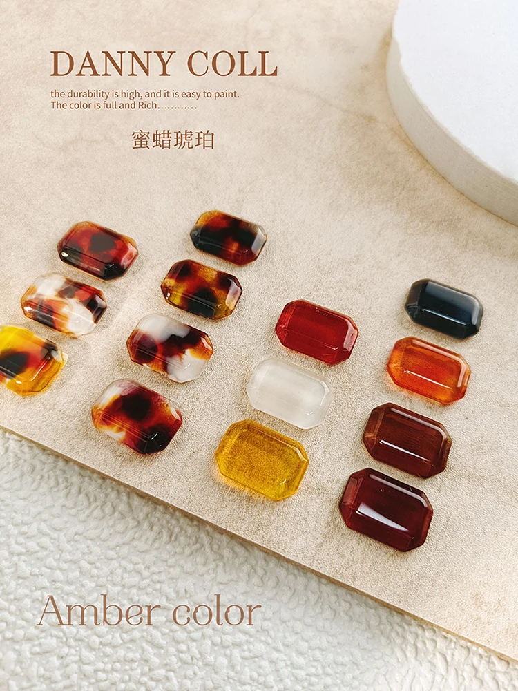 Zestaw Danny Coll 9 kolorów Półprzezroczysty klej do paznokci Salon paznokci Żel ultrafioletowy Ekologiczny klej roślinny Zestaw do zdobienia paznokci