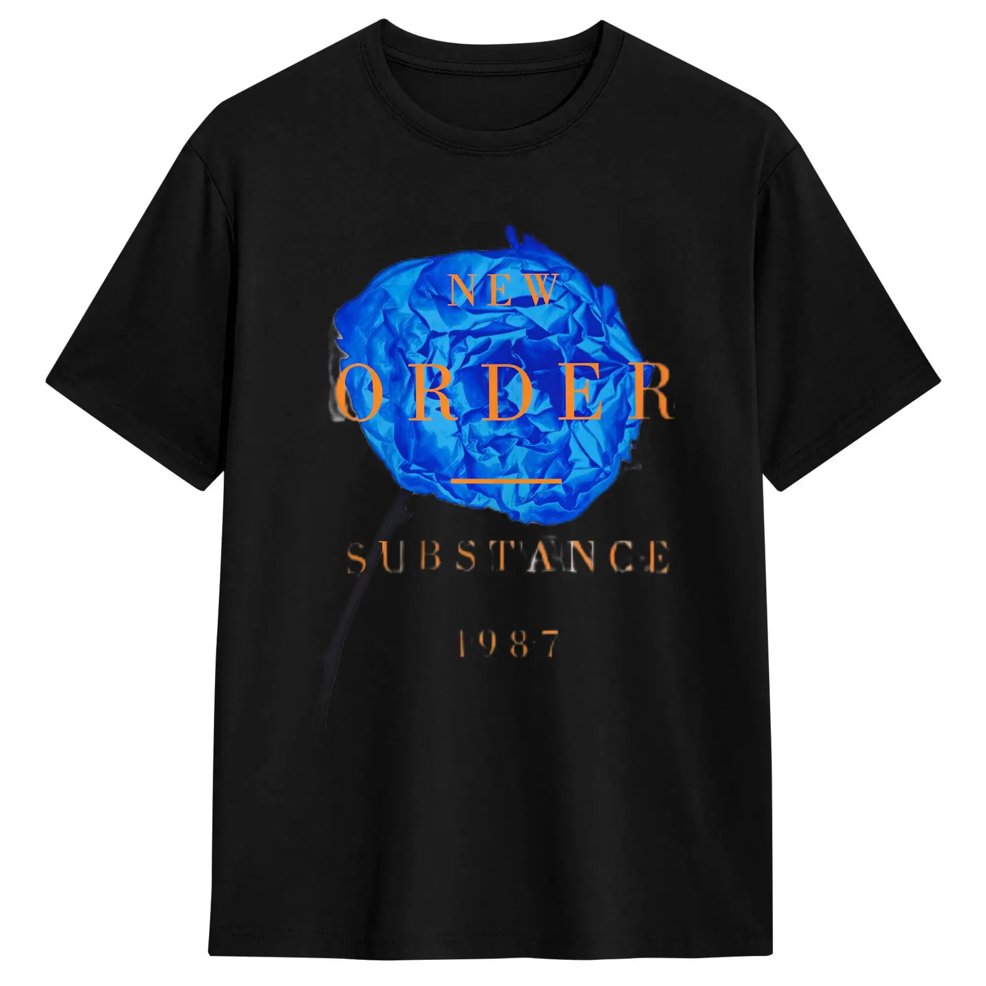 Men Band New Order T Shirt  100% Cotton Clothing Funny Short Sleeve Crewneck Tee Shirt Plus Size T-Shirt