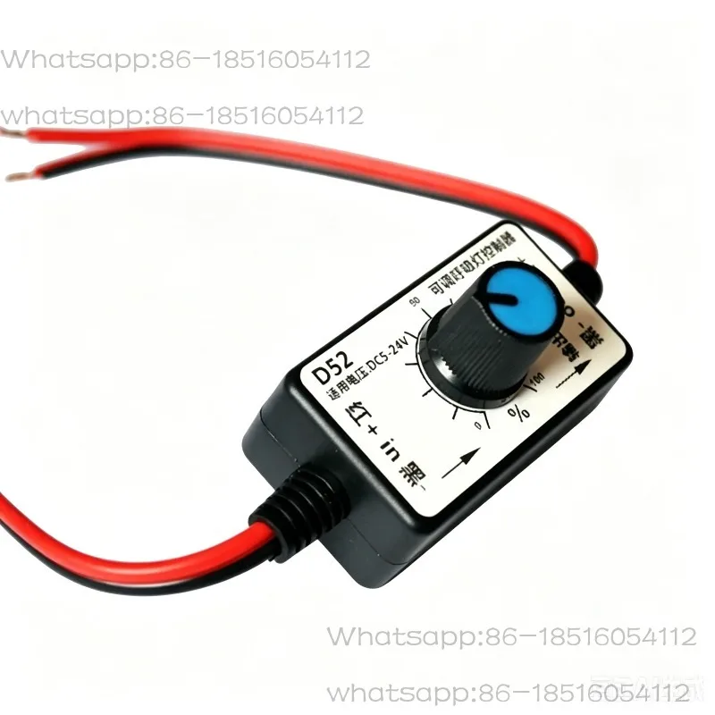 Adjustable Breathing Light Controller with Gradually on and Off Cycle, Daytime Running Light Decoration Module D52