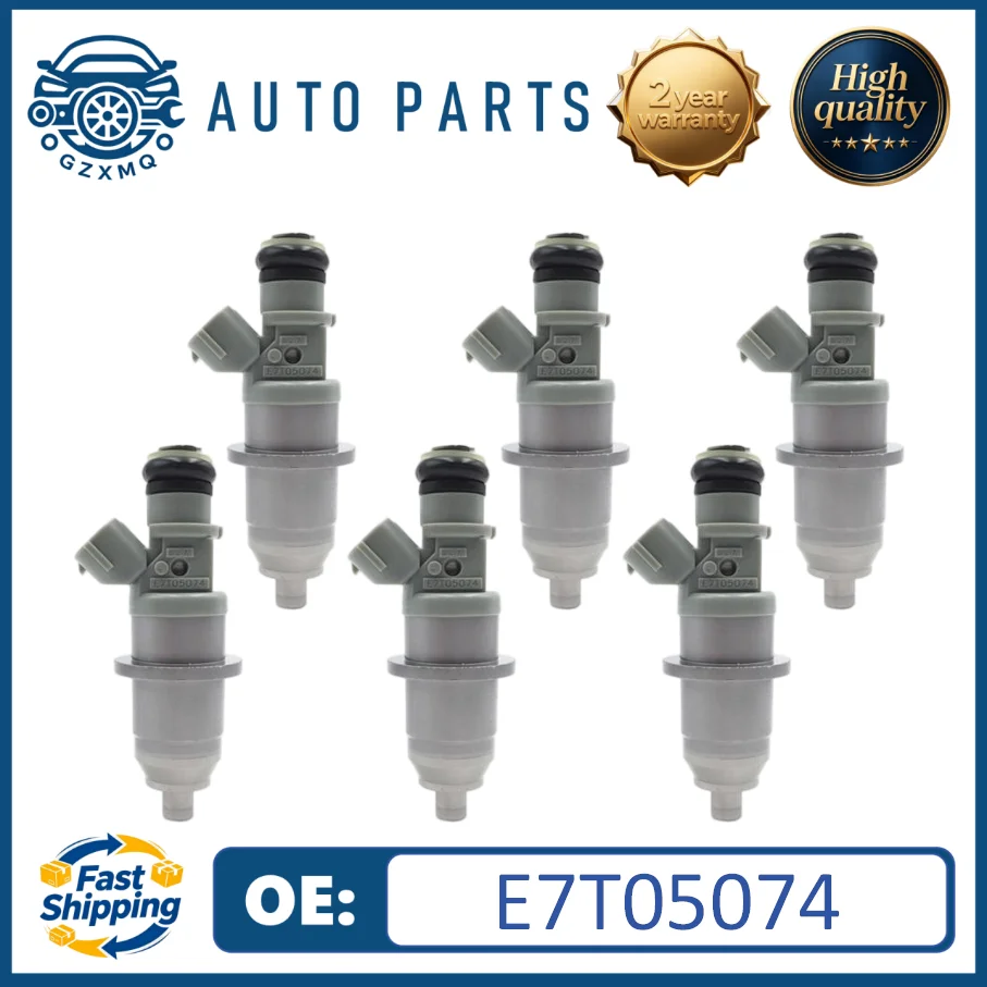 E7T05074 High Quality 6pcs Fuel Injectors for Mitsubishi Pajero III Canvas Top V60 V70 3.5GDI DIM1070G