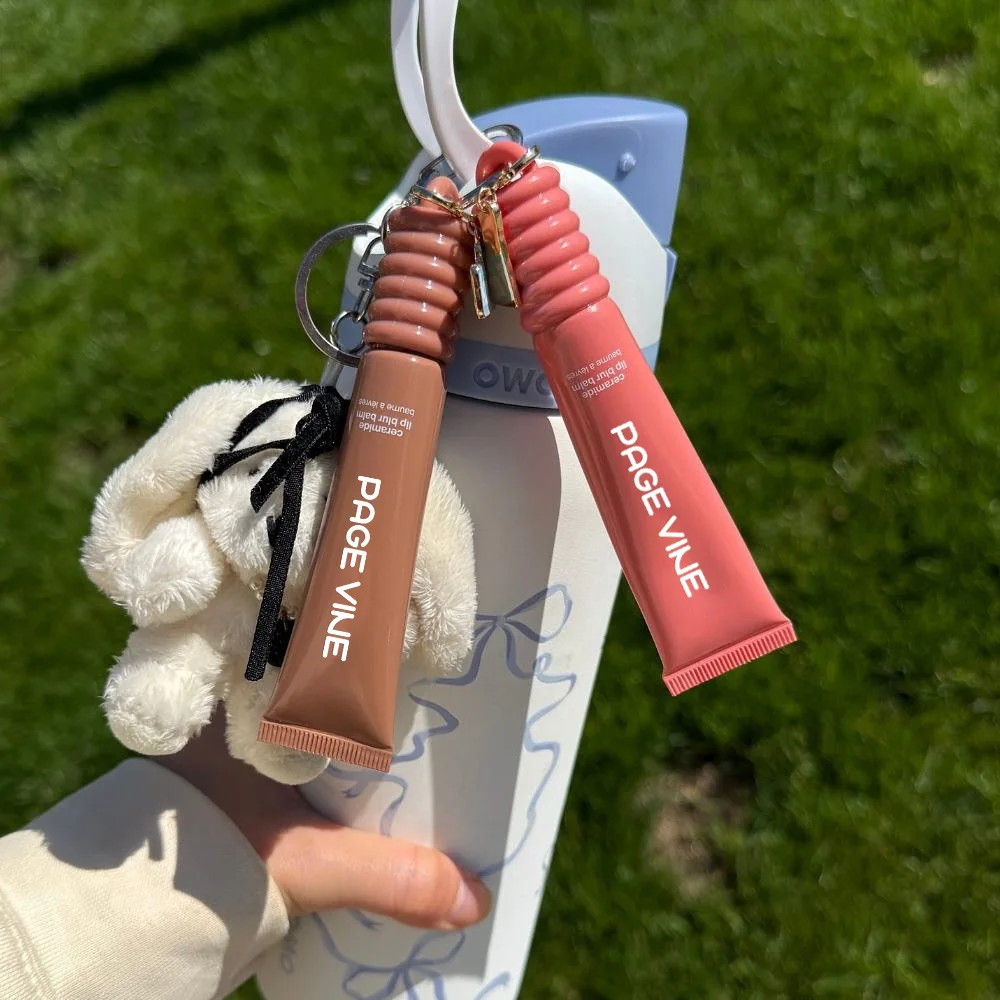 Trucco Olio per labbra Lucidalabbra Lucidalabbra Olio per labbra carnoso Balsamo per labbra idratante e nutriente