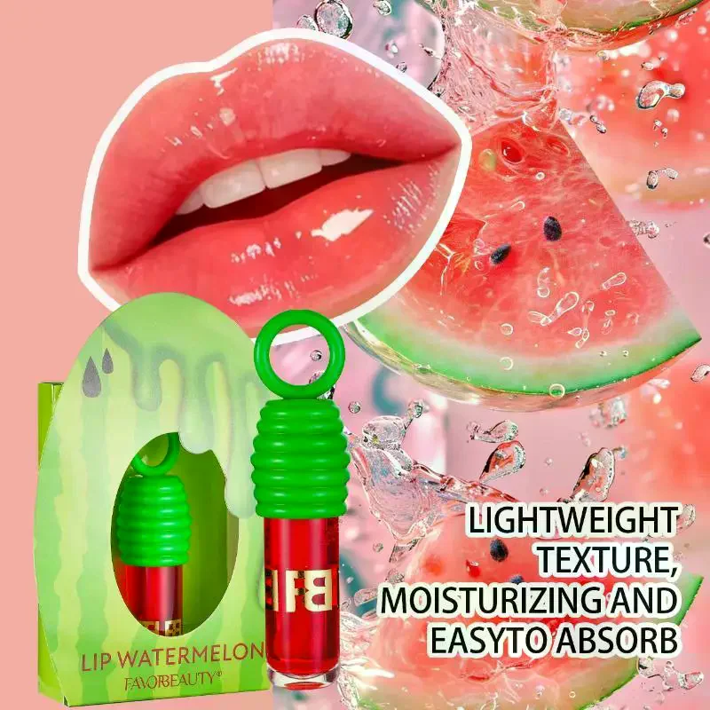 Honey Liquid Lipstick Hydration Lip Gloss Honey Infused Essential Oil High-Shine Moisturizing Nourish Lip Tint Care Makeup Lip