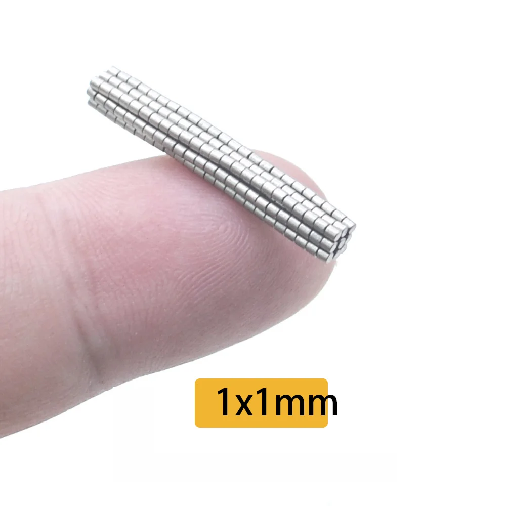 1X1 Round Mini Magnet Rare Superpowered 1*1 Earth Neodymium Magnets for door Search Magnetic  Fridge DIY Crafts  Aimant Ring