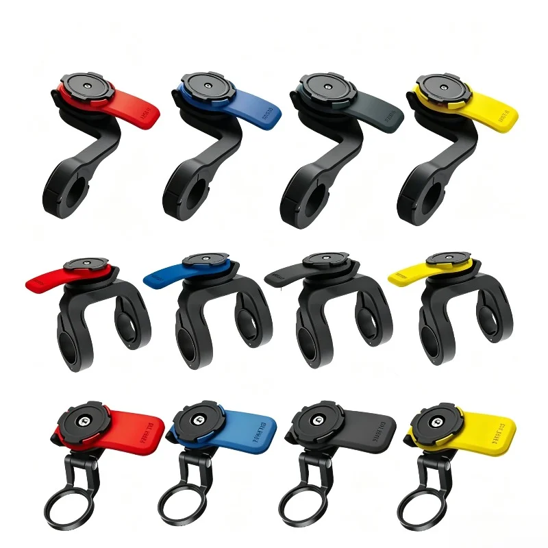 Fahrrad-Handyhalterung mit Universaladapter, einfach und abnehmbar, rutschfest für Motorrad, Elektrofahrrad, Roller und Mountainbike – Detail 2